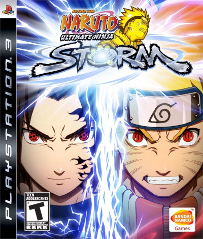 naruto ultimate ninja storm 1 clean cover art